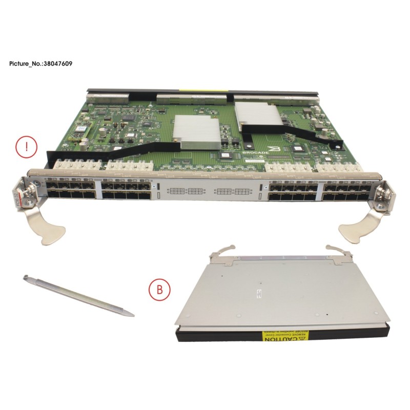 38047609 - PORT BLADE.32P.DCX8510.0 SFP SPARES