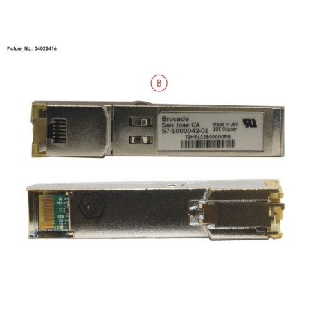 34028416 - 1 GBE COPPER SFP (FOR IP).XBR-000300