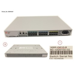 38049669 - BROCADE G610.8P.0SFP.AC.SPARE