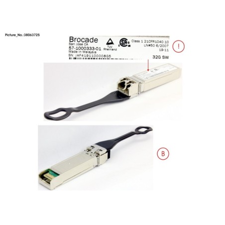 38063725 - SFP+. SWL(MMF). 32GB.S. 1-PACK