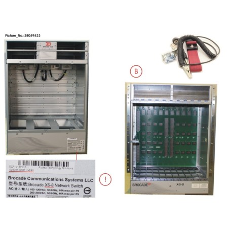 38049433 - FRU. X6-8 CHASSIS. AIRFLOW AGNOSTIC