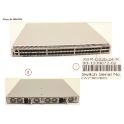 38049096 - BROCADE G620. 24P. 0 SFP. PSAF. SPARE