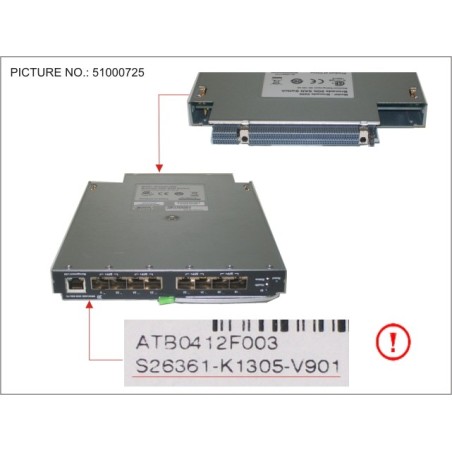 38010069 - CB FC SWITCH 8GB 18.8 14 (BROCADE 5450)