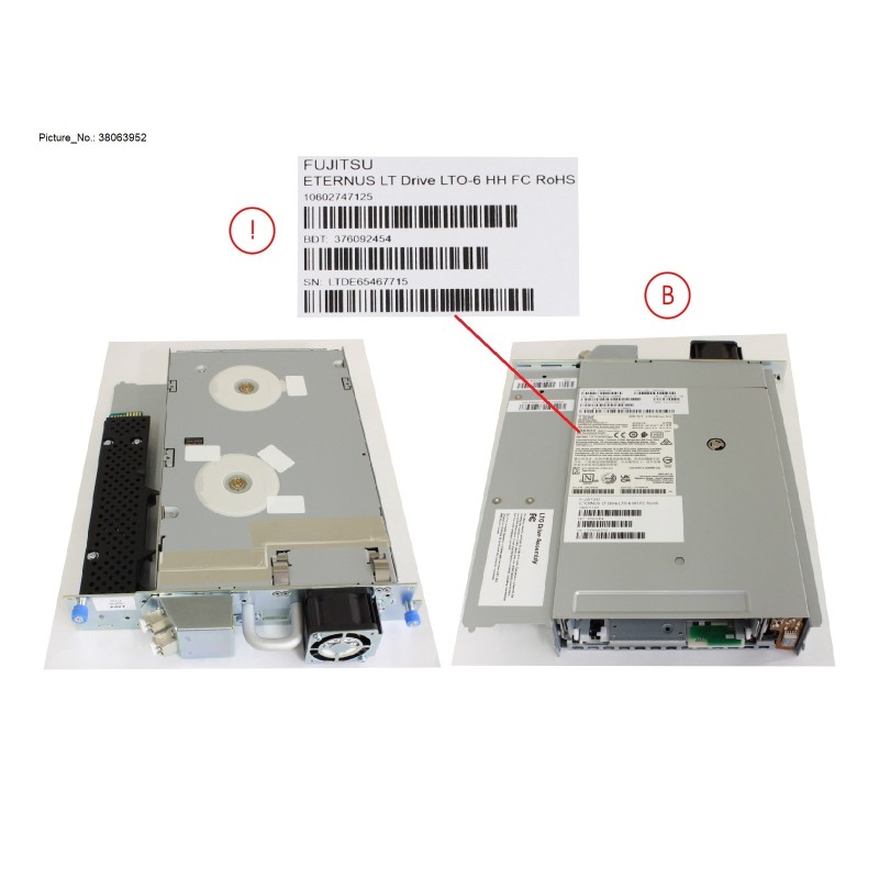 38063952 - LT LTO-6 HH FC DRIVE ASSY