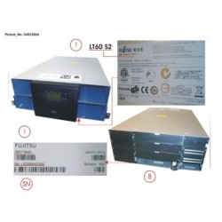 34032866 - LT60 S2 AUTOLOADER 4U. 24 SLOT. NO DRIVE