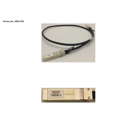 38061204 - 10G SFP+ DAC CABLE. PASV COPPER. 1M