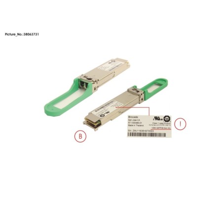 38063731 - QSFP.2KM. 4X32G. 1-PK