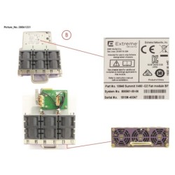 38061231 - FAN MODULE. BACK TO FRONT AIRFLOW