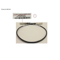 38061224 - 40G QSFP+ DAC CABLE. PASV COPPER.1M