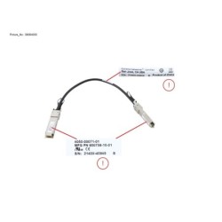38064050 - 40G QSFP+ DAC CABLE. PASV COPPER.0.5M