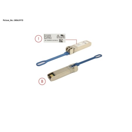 38063970 - FRU.SFP+.LWL.16G.10KM.1PK.BR.SECURE