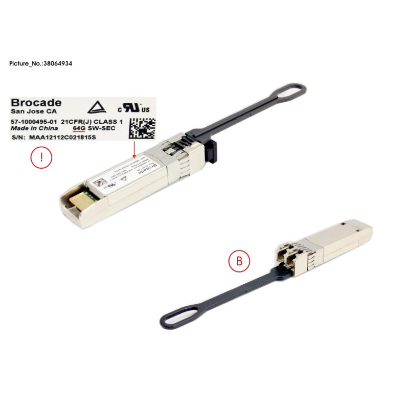 38064934 - SFP+.SWL.64G.1-PK.SECURE