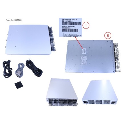 38065003 - FRU 6520 96P. PORT SIDE EXHAUST