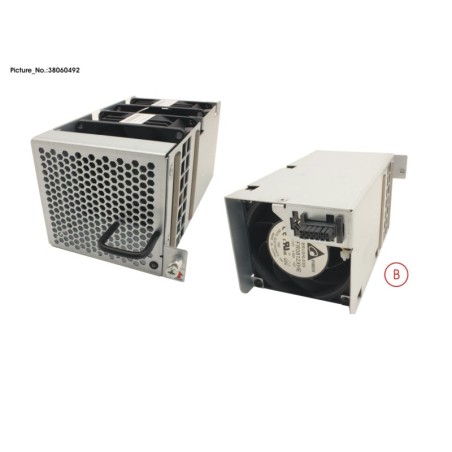 38060492 - FRU FAN.PORTSIDE-EXHAUST AIRFLOW