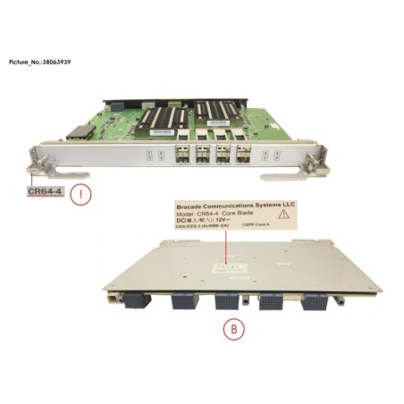 38063939 - FRU.X7-4.CR64-4.64GB CORE BLADE.BR