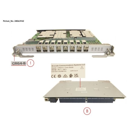 38063942 - FRU.X7-8 CORE ROUTING BLADE.BR