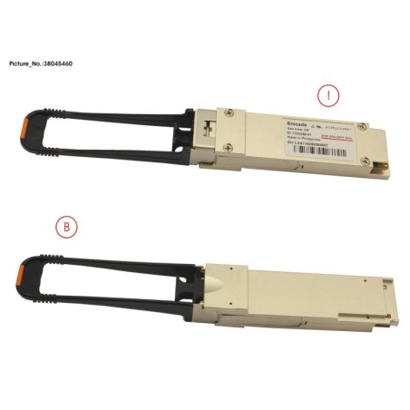 38045460 - 40GBASE-ESR4 QSFP+ OPTIC.300M.MMF.1-PACK