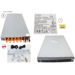 38065612 - QFX5110. 48 SFP+. 4 QSFP28. FRONT TO BAC