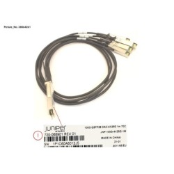 38064261 - 100G DIRECT ATTACHED CABLE(BREAKOUT. 1M.