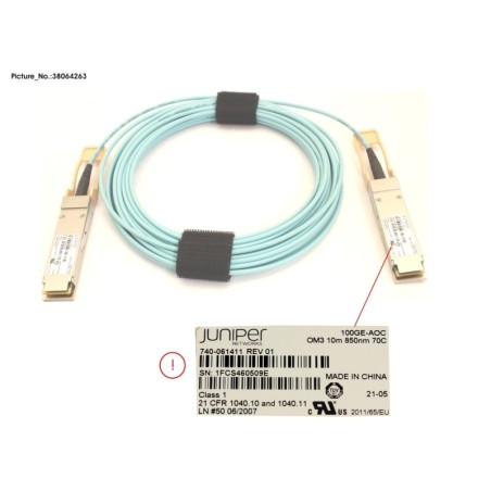38064263 - 100G DIRECT ATTACHED CABLE(AOC. 10M. 1PA
