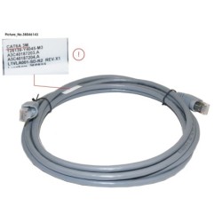 38046143 - CABLE CAT 6A. RJ45. 3M