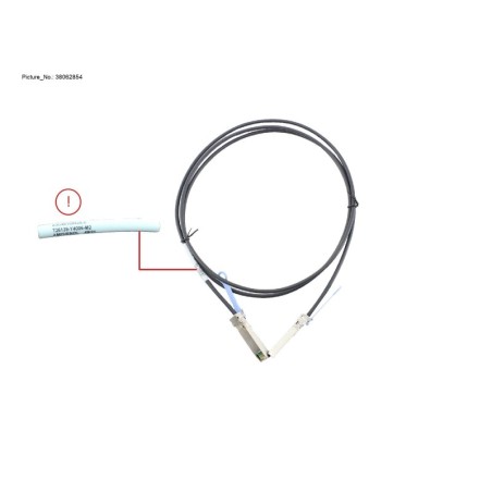 38062854 - SFP+ ACTIVE TWINAX CABLE FUJITSU 2M