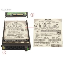 38048413 - HD SAS 12G 300GB 10K 512N SED H-PL 2.5