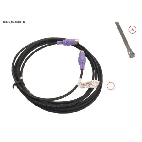 38017137 - PS.2 CABLE(KB) 3M