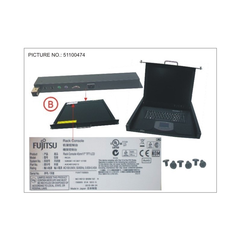 38016686 - RC25 LCD.KB D.US G