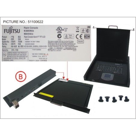 38017602 - RC25 LCD.KB B BELG