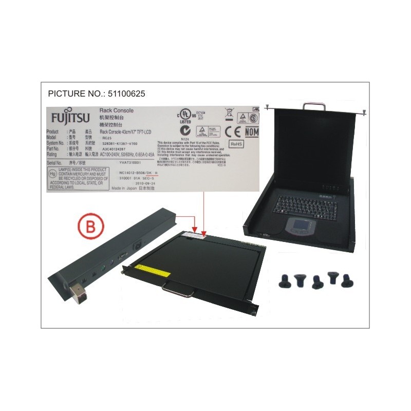 38017605 - RC25 LCD.KB DK DAN