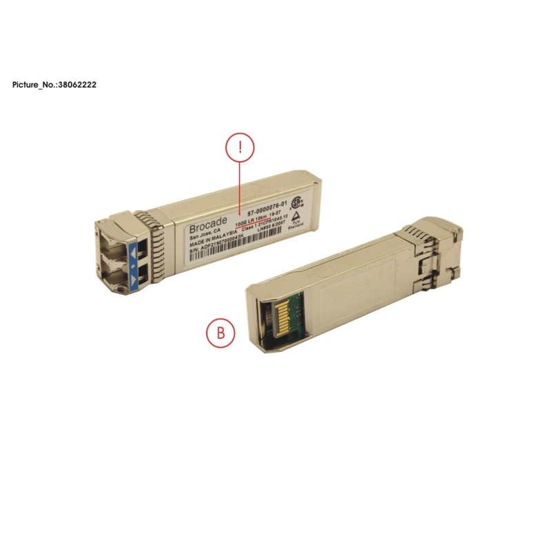 38062222 - SFP+.GBE.OPTIC.10G.10GBASE-LR