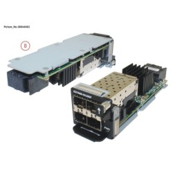 38044583 - 4X 1.10GBE SFP+ EXPANSION MODULE.