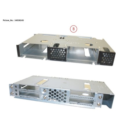 34038245 - 2.5  HDD CAGE COMPLETE