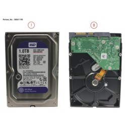 38041190 - HDD 1TB SATA S3 7.2K 4K 3.5