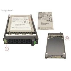 38061325 - SSD SAS SED 12G 1.6TB WRITE-INT 2.5  H-P
