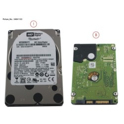 34041123 - HDD 500GB SATA S3 10K 2.5  4K-AF
