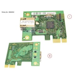 38042032 - DASH LAN CARD. GE PCIE X1. DS