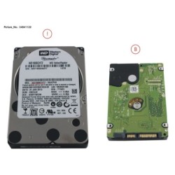 34041122 - HDD 1TB SATA S3 10K 2.5  4K-AF