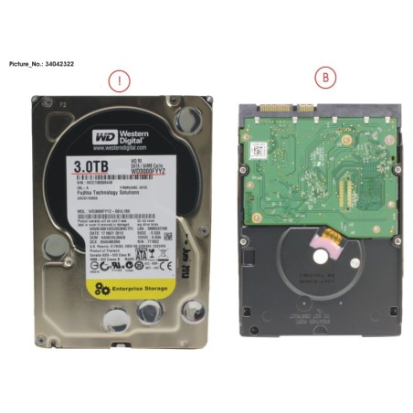 34042322 - HDD 3TB BC-SATA S3 7.2K 3.5