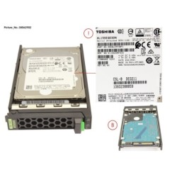 38062902 - HD SAS 12G 300GB 10K 512N SED H-PL 2.5