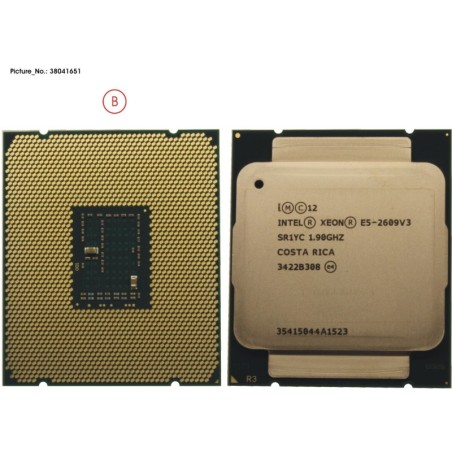 38041651 - CPU XEON E5-2609 V3 1.9GHZ 85W
