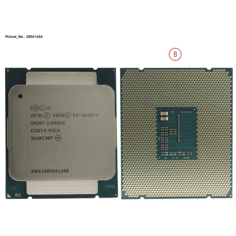 38041656 - CPU XEON E5-2620 V3 2.4GHZ 85W