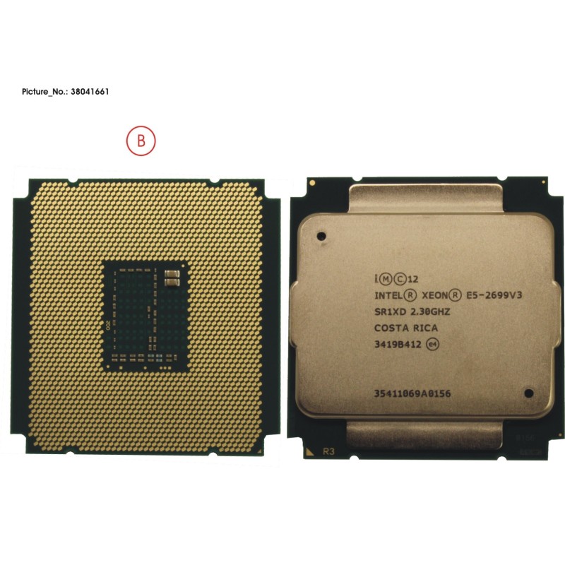 38041661 - CPU XEON E5-2699 V3 2.3GHZ 135W