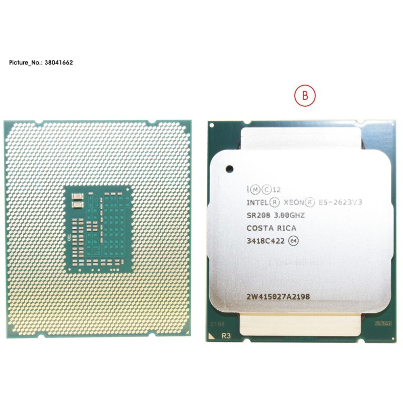 38041662 - CPU XEON E5-2623 V3 3.0GHZ 105W