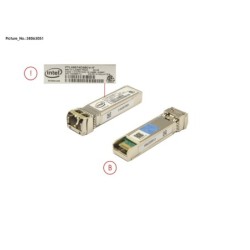38063051 - SFP+ TRANSCEIVER 10G.1G DUAL RATE SR