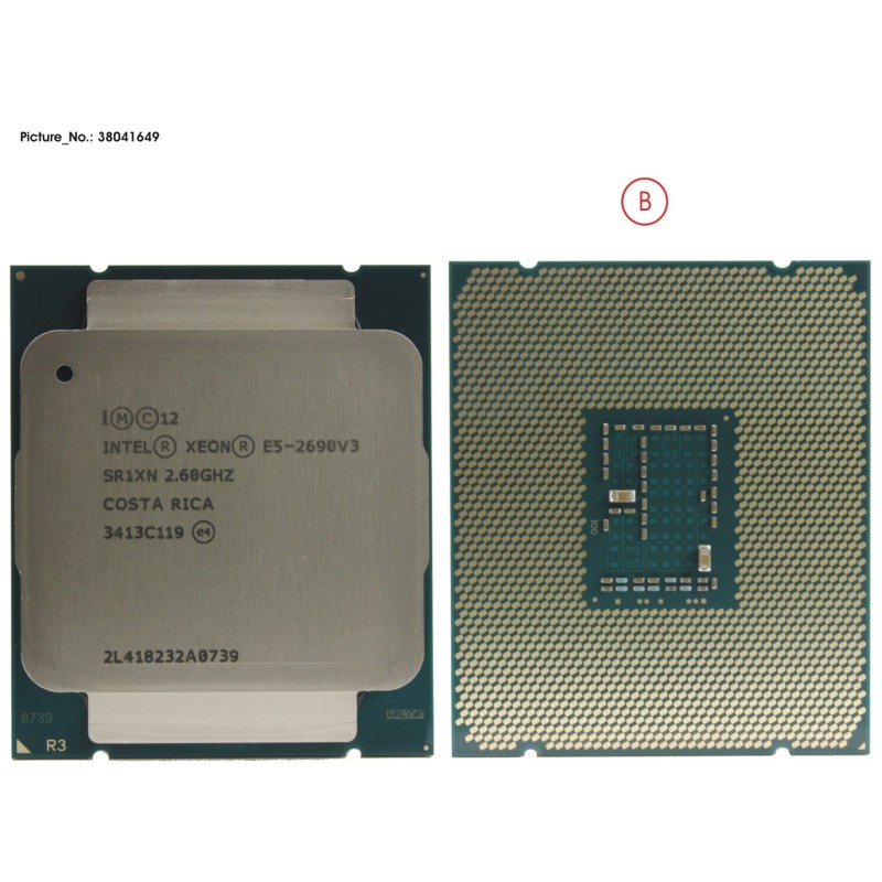 38041649 - CPU XEON E5-2690V3 2.6GHZ 135W