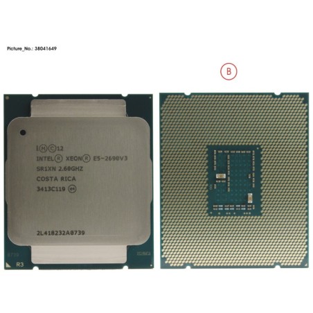 38041649 - CPU XEON E5-2690V3 2.6GHZ 135W