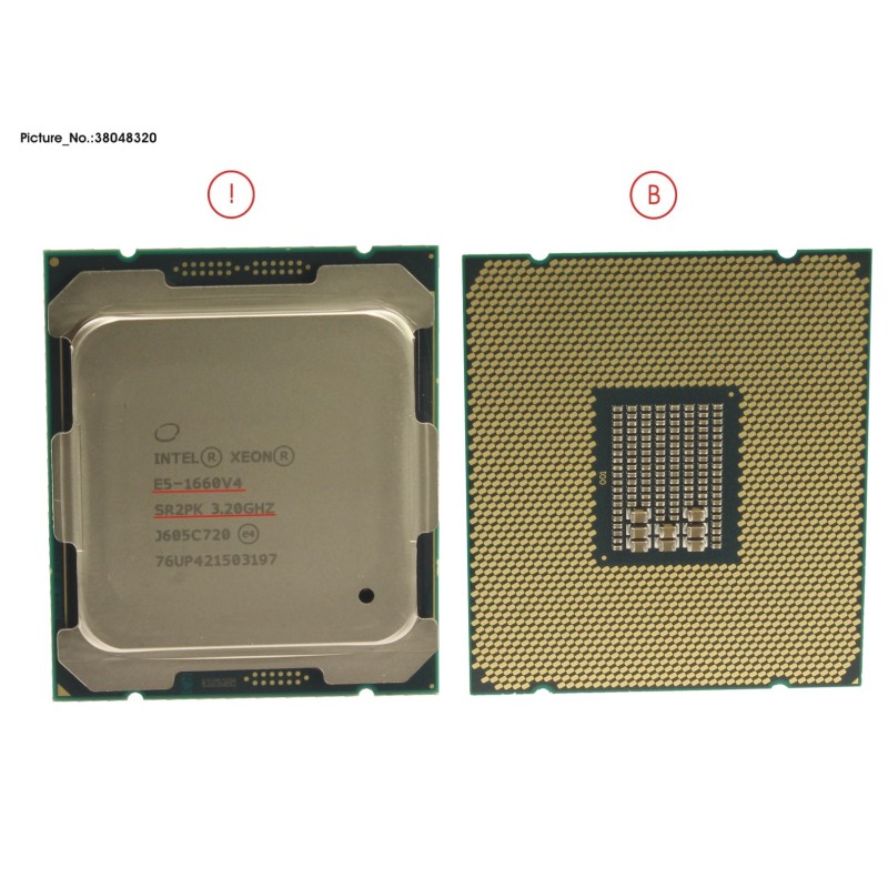 38048320 - CPU XEON E5-1660V4 3.2GHZ 140W