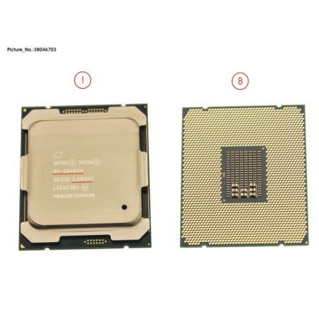 38046703 - CPU XEON E5-2640V4 2.4GHZ 90W
